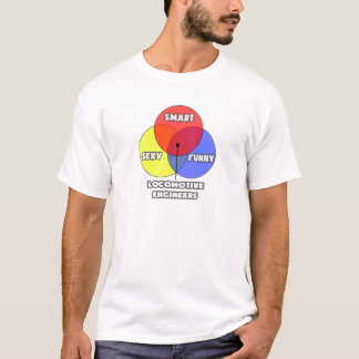 Venn Diagram .. Locomotive Engineers T-Shirt