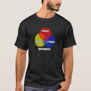 Venn Diagram .. Machinists T-Shirt