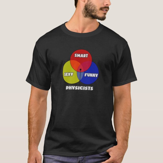 Venn Diagram .. Physicists T-Shirt (Front)