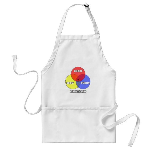 Venn Diagram .. Statisticians Standard Apron (Front)