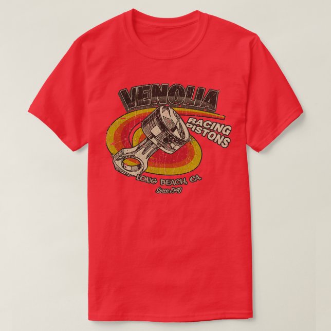 Venolia Racing Pistons 1946 TShirtTShirt T-Shirt (Design Front)