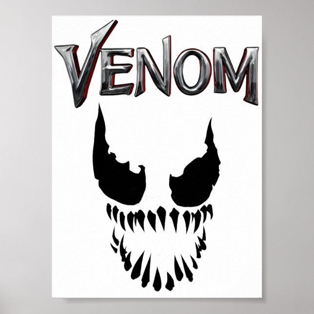 Venom Face Poster (Front)