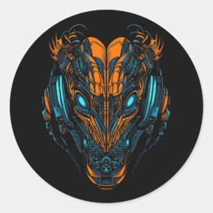 Venom Protocol Classic Round Sticker