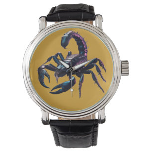 Venomous Black Scorpion Watch