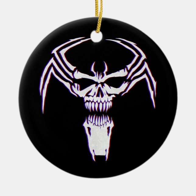 Venomous Ceramic Tree Decoration (Front)