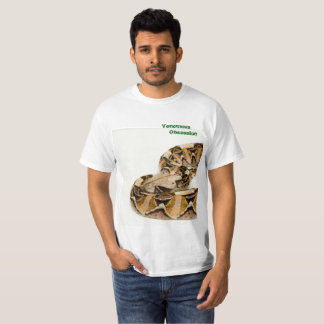 Venomous Obsession Gaboon Viper T-Shirt