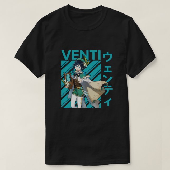 Venti  Genshin Impact Classic T-Shirt (Design Front)