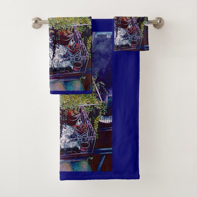 Ventian Afternoon Bath Towel Set (Insitu)