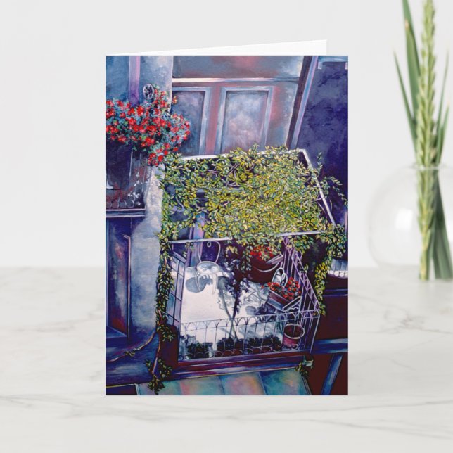 Ventian Afternoon Greeting Card (Front)