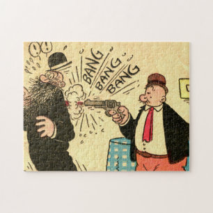 "Ventilating a Bad Guy" Jigsaw Puzzle