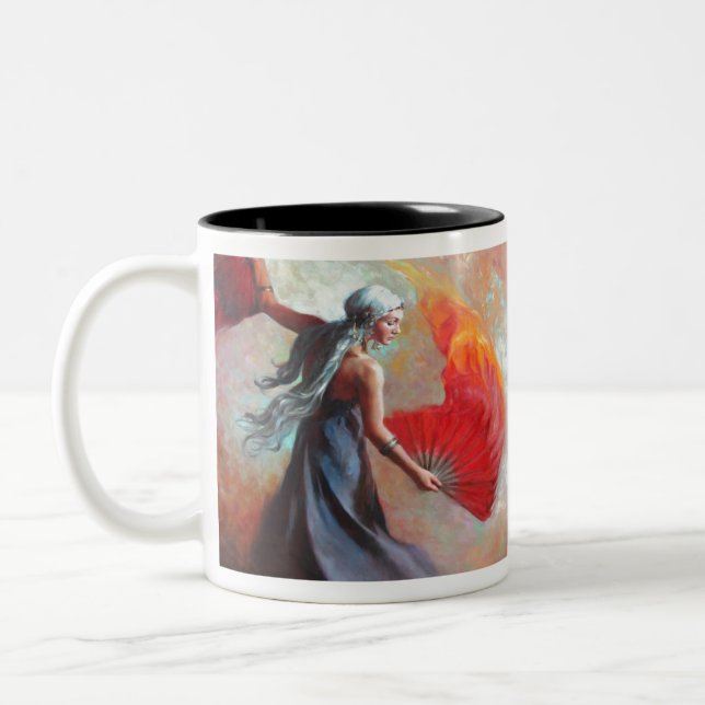 ventilator Two-Tone coffee mug (Left)