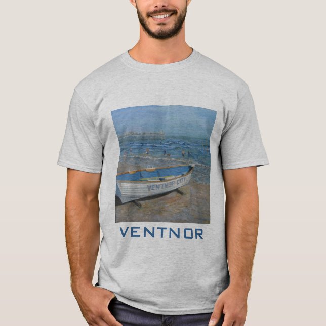 ventnor boat painting, VENTNOR T-Shirt (Front)