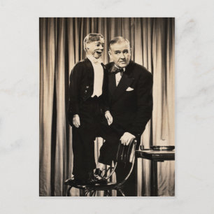 Ventriloquist Dummy Postcard