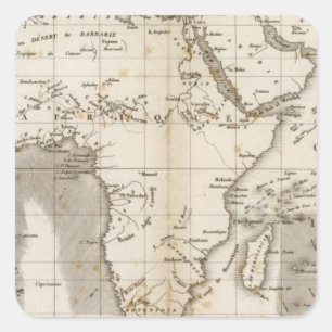 Vents Afrique Square Sticker