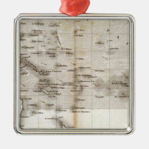 Vents Ocean Pacifique Metal Ornament