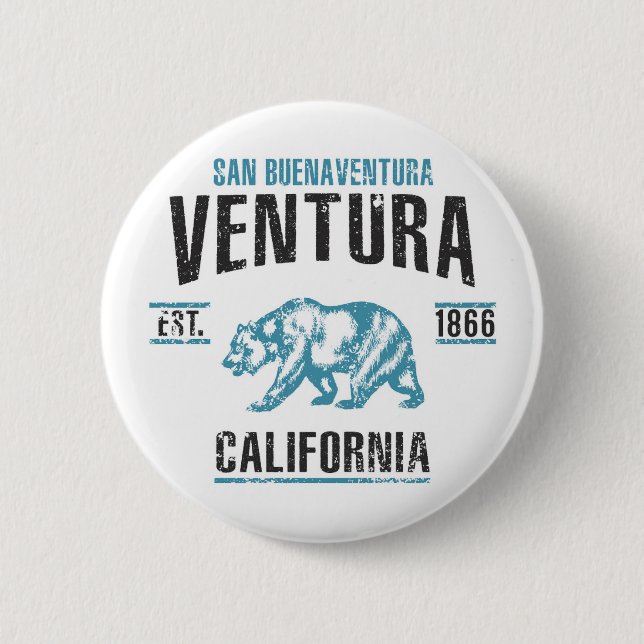 Ventura 6 Cm Round Badge (Front)