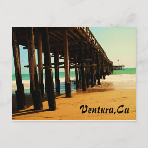 Ventura California Pier Postcard