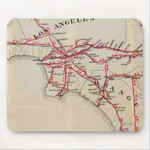 Ventura, Los Angeles, San Bernardino, Orange Mouse Pad
