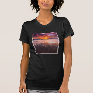 Ventura State Beach At Sunset T-Shirt
