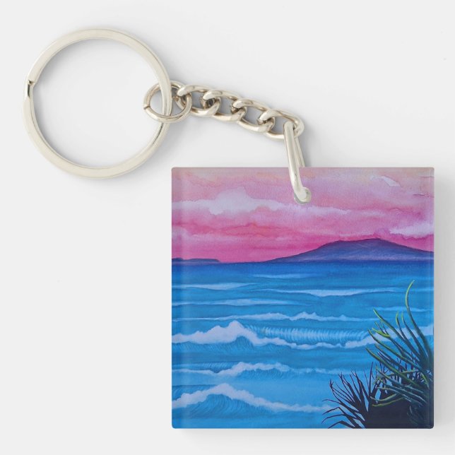 Ventura Sunset Key Ring (Front)