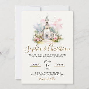 Venue Wedding Invitation