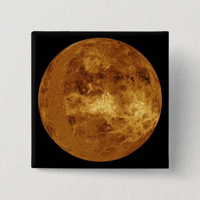 Venus 15 Cm Square Badge (Front)