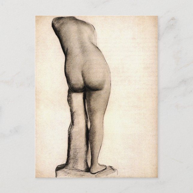 Venus (1886-87) Van Gogh Fine Art Postcard (Front)