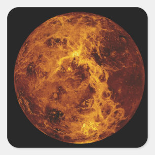 Venus 3 square sticker