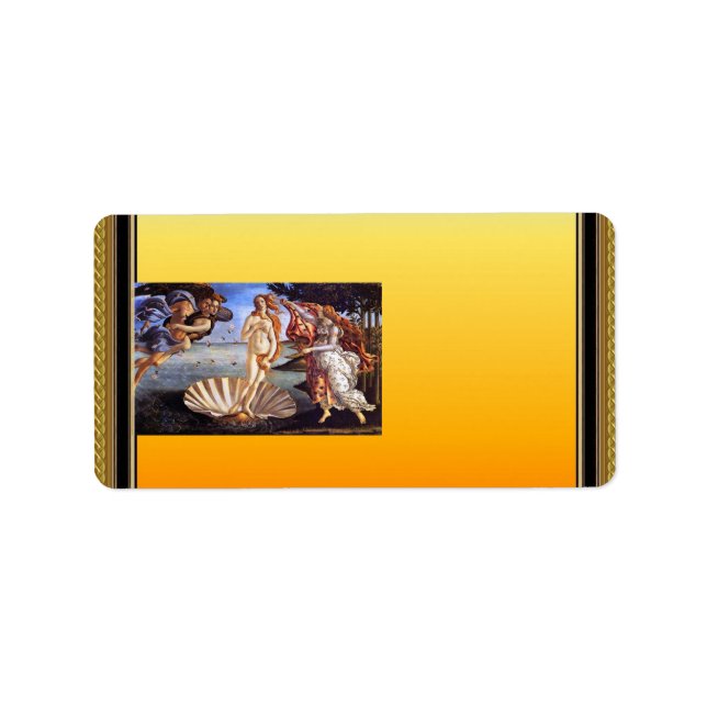 Venus Address Label (Front)