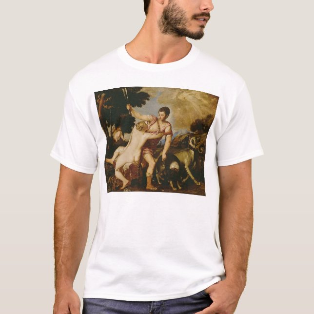venus & adonis T-Shirt (Front)