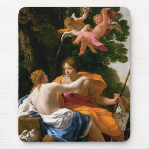 Venus and Adonis Mouse Pad