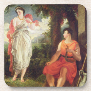 Venus and Anchises, 1826 (oil on canvas) Coaster