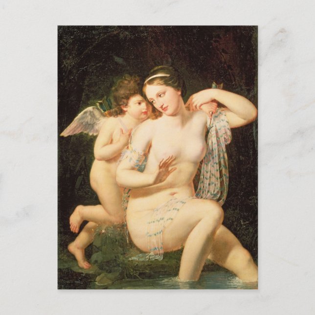 Venus and Cupid Postcard (Front)