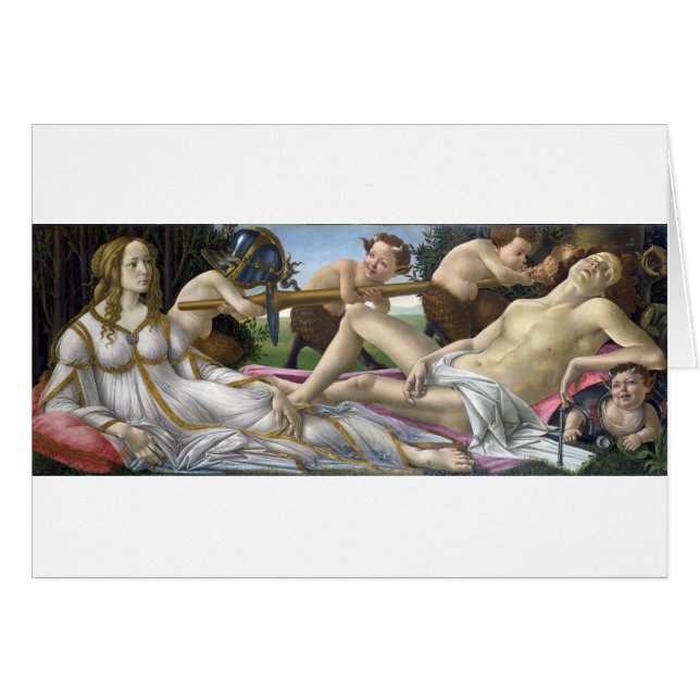 Venus and Mars by Sandro Botticelli (Front Horizontal)