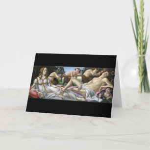 Venus and Mars, Sandro Botticelli Card