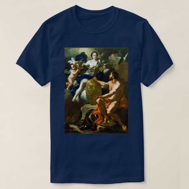 Venus at the Forge of Vulcan 1704 T-Shirt (Design Front)