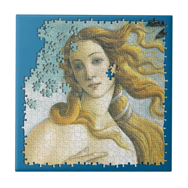 Venus Botticelli jigsaw puzzle Tile (Front)