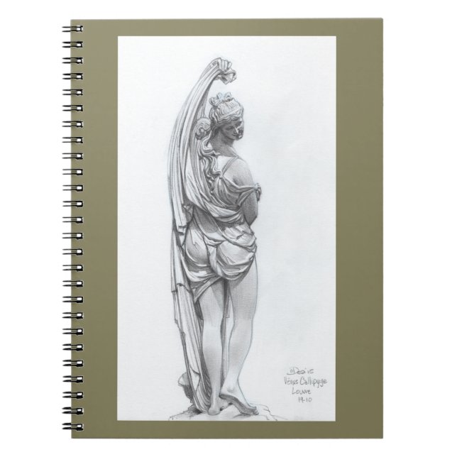 Venus Callipyge Notebook (Front)