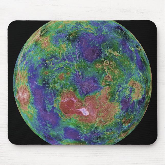Venus centred on the North Pole Mouse Pad (Front)