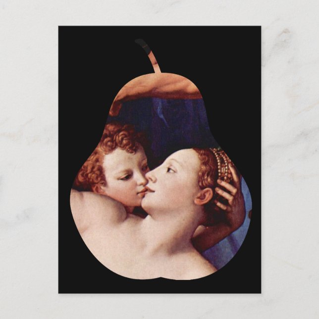 Venus Cupid Folly and Time by Bronzino Postcard (Front)