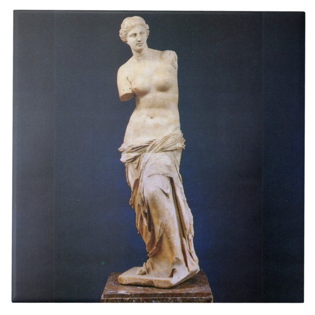Venus de Milo Ceramic Tile (Front)
