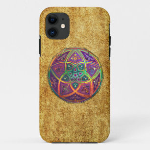 Venus Flower of Love fineART Oriental Antique Gold iPhone 11 Case