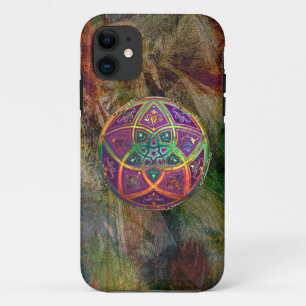 Venus Flower of Love fineART Oriental Antique Gold iPhone 11 Case