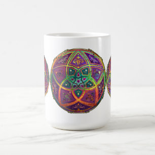 Venus Flower of Love fineART Oriental Antique Gold Coffee Mug