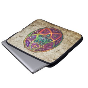 Venus Flower of Love fineART Oriental Antique Gold Laptop Sleeve