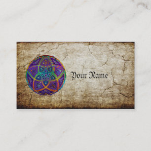 Venus Flower of Love fineART Oriental Antique lila Business Card