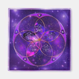 Venus Flower of Love fineART Universe Magnet