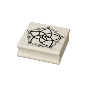 Venus Flower of Love - Lotus 1 Rubber Stamp