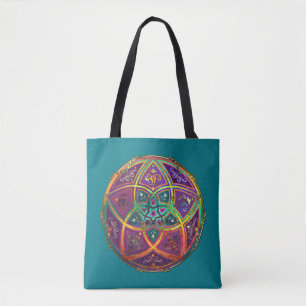 Venus Flower of love oriental gold Tote Bag