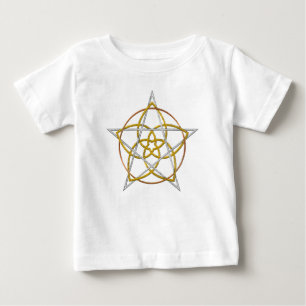 Venus Flower Pentagram - TriColor Baby T-Shirt